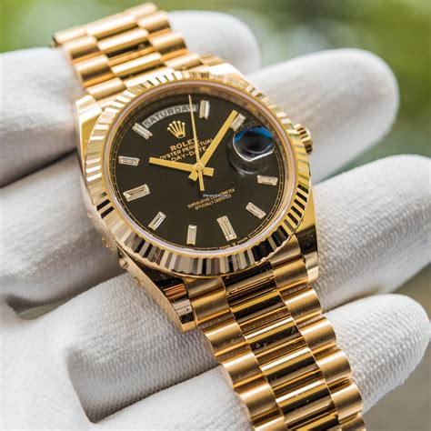 gold rolex day date price|rolex day date 40 prices.